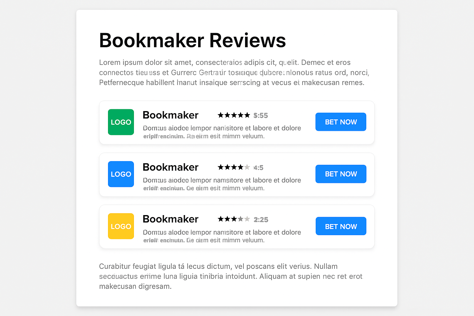 Affiliate Landing Page - Tablet/Desktop